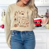 Simply Sage Market Women's Graphic Sweatshirt Boho Neutral Christmas Chart - 2 of 3