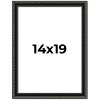 PosterPalooza | Antique Black Picture Frame - UV Acrylic, Foam Board Backing, Hanging Hardware - 2 of 4