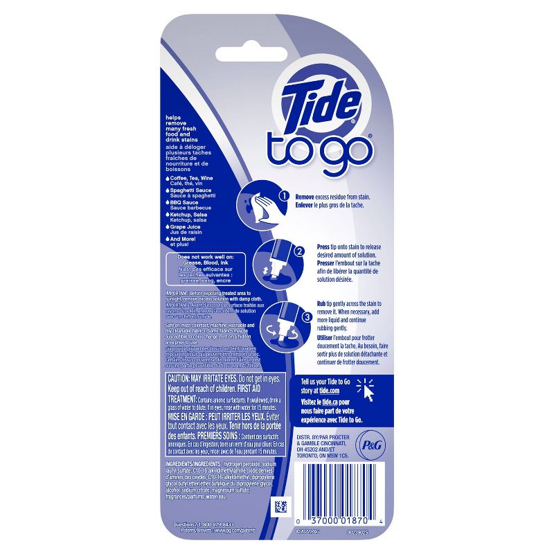Tide to Go Instant Stain Remover Pen - 0.33 fl oz, 3 of 5