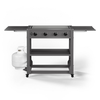 TYTUS Fresno 4-Burner Stainless Steel Propane Hibachi Griddle