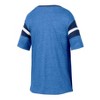 NCAA North Carolina Tar Heels Girls' Short Sleeve Striped Shirt - 2 of 3