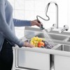 Stainless Steel Utility Sink - Commercial Bowl (20.5x39.4in, Silver) for Outdoor Kitchen/Laundry/Garage - 2 of 4