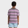 Boys' Short Sleeve Striped Oversized T-Shirt - Cat & Jack™ - 2 of 3