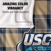 The University Of South Carolina Beaufort Campus Plaid Spirit Silky Touch Super Soft Throw Blanket 50x60 - 4 of 4
