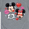 Boys' - Disney - Mickey Minnie Love Short Sleeve Graphic T-Shirt - 2 of 4