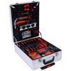 Ridstar 969pcs Home Toolbox Storage Case with 4 Drawers & Rolling Tool Box For Maintenance, Garden, Homeowner & Handyman-Silver - 2 of 4