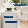 Modern Fluted Dresser, 3/5/6/7 Drawer Wood Dresser for Bedroom, Modern Chest of Drawers, Storage Organizer Cabinet for Living Room, Entryway - 4 of 4