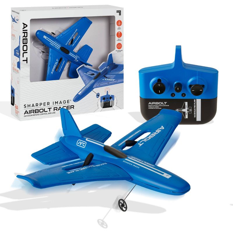 Sharper Image Airbolt Racer RC Airplane with 2.4 GHz Remote, 1 of 12