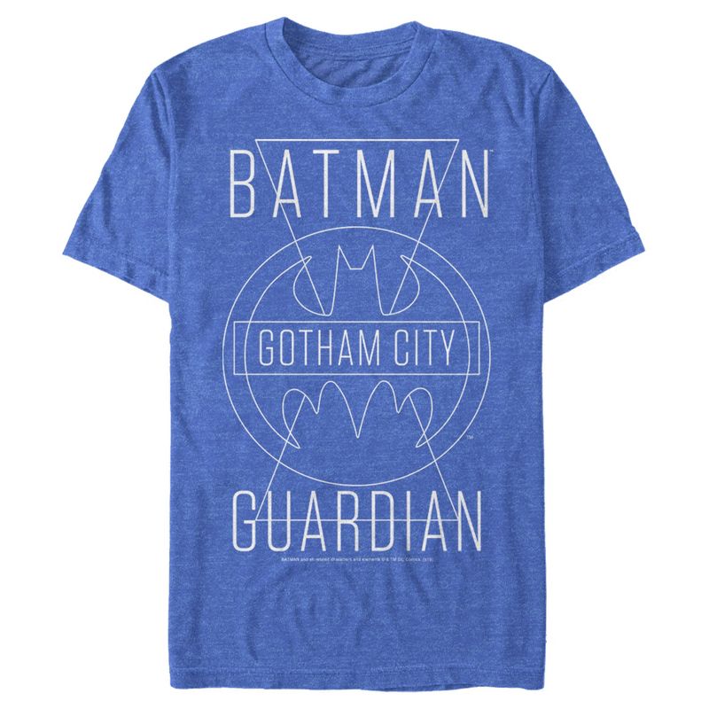 Men's Batman Gotham City Guardian T-Shirt, 1 of 5
