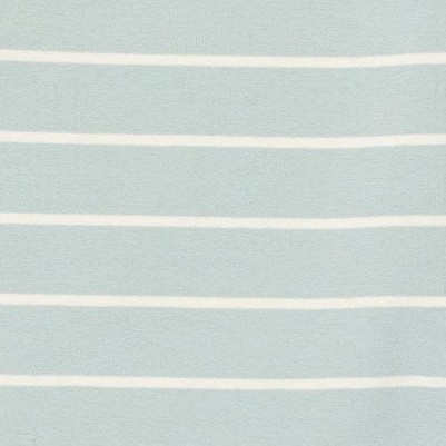 cloud blue and ivory stripe