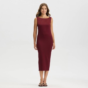 Women's Seamless Midi Bodycon Dress - A New Day™ - 1 of 3