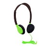 HamiltonBuhl® Sack-O-Phones, 10 Personal Headphones in a Carry Bag, Green - 3 of 3