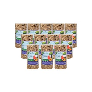JCS Wildlife No Mess, No Waste Fruit Blend Premium Bird Seed Small Cylinder, 2 lb - 1 of 4