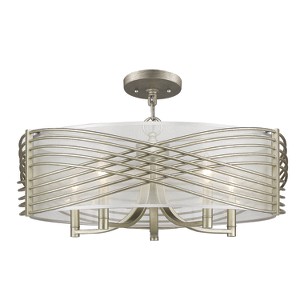 Golden Lighting Zara 5 Light Semi-Flush - 1 of 1