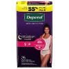 Depend Night Defense Adult Incontinence Underwear for Women - Overnight Absorbency - Blush - 2 of 4