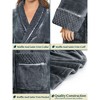 PAVILIA Soft Plush Women Fleece Robe, Cozy Warm Housecoat Bathrobe, Fuzzy Female Long Spa Robes - 3 of 4
