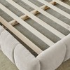 NicBex California King Size Wooden Bed Frame with Chenille Upholstered Headboard,Modern Platform Bed,No Box Spring Needed - 4 of 4