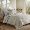 Aditya Taupe Quilted Pillow - Levtex Home - 3 of 3