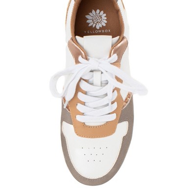 Женские кроссовки Yellow Box Women's Niko Low-top Court Sneaker - Yellow Box™ - White 7.5 — фото 7
