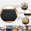 Japanese Floor Futon Mattress - Thick Tatami Sleeping Pad for Twin/Full/Queen, Portable Lounger Bed - 3 of 4