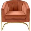 Meridian Furniture,Carter Velvet Accent Chair - 3 of 4