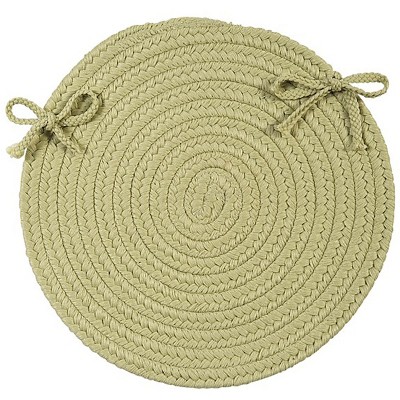 Colonial Mills Boca Raton - Celery Chair Pad, 1 Pc