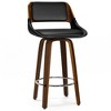WyndenHall Set of 2 Mara Swivel Barstools - 4 of 4