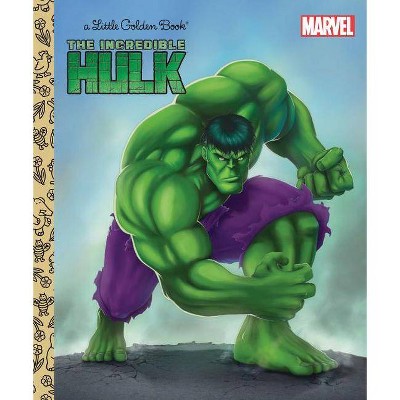 The Incredible Hulk (Marvel: Incredible Hulk) - (Little Golden Book) by  Billy Wrecks (Hardcover)