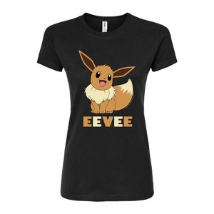Women's - Pokémon - Eevee Fitted Graphic T-Shirt - 1 of 3