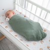 Muslin Swaddle Blankets Neutral Receiving Blanket for Boys and Girls by Comfy Cubs - 2 of 4
