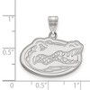 Black Bow Jewelry 10k White Gold Florida Gators NCAA Medium Pendant - 2 of 3