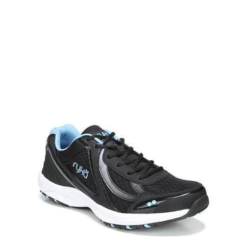 Обувь Ryka Women's Dash 3 Walking Shoes Black/Meteorite/Blue 10.5 W