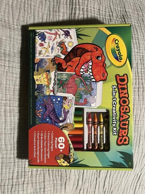 Crayola Dinosaur 5 in 1 Creativity Kit Kit Of 60 Pieces - Office Depot