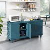 59.84''Large Size 4-Door Cabinet, Same as Living Room, Kitchen, Bedroom, Hallway - 2 of 4