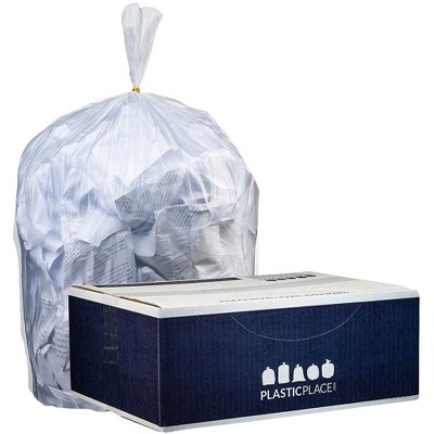Clear High Density 4 Gallon Trash Bags, 2000 Count