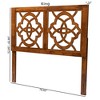Baxton Studio Glaucia Wood Headboard - 3 of 4