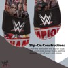 WWE Boys Championship Belt Slides - John Cena, Roman Reigns, Seth Rollins World Wrestling Champion Belt Slip On Slide Sandals - 4 of 4