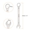 Unique Bargains 3Cr13 Stainless Steel Metric 6-Point Ended Box Thin Combination Wrench - 2 of 4