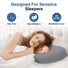 SUGIFT Ergonomic Memory Foam Cervical Pillow for Neck Pain Relief – Orthopedic Neck Support Pillow for Side & Back Sleepers - 2 of 4
