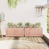 vidaXL Garden Planters 2 pcs Solid Wood Douglas - 3 of 4