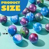 24 Pack Joyfy Compounds Party Favors Galaxy Stretchy Stress Relief Toys for Girls and Boys Classroom Reward Party Supplies Easter Basket Stuffers - 2 of 4