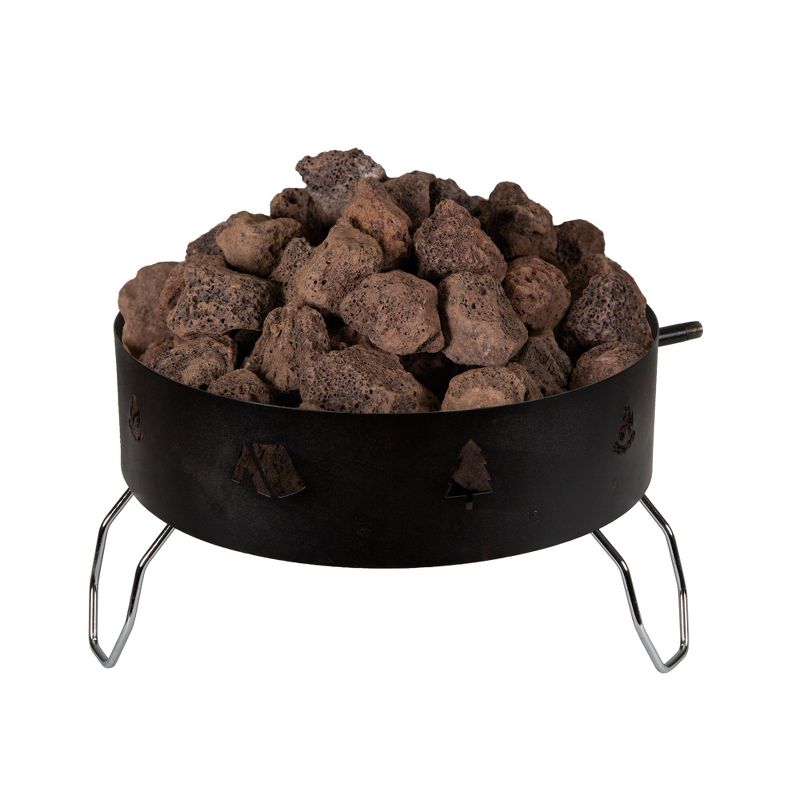 Stansport Propane Fire Pit With Lava Rocks, 2 of 4
