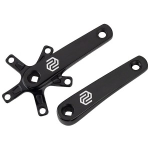 Promax SQ-1 Crank Arm Set - 170mm, Square Taper JIS Spindle Interface, 110mm BCD, Black - 1 of 1