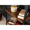 NicBex Modern Ladder Space Saving Bookcase 4 & 5 Tier Shelf Organizer for Small Spaces, Living Room & Home Office, Wood & Metal Options - 4 of 4