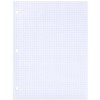 Filler Paper (4-6pks of 100) - College Ruled (8.5n x 11in) - 3 Hole Punched for Ring Binders - 3 of 4