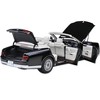 Toyota Century Open Car Convertible RHD (Right Hand Drive) Black with White Interior 1/18 Model Car by Autoart - 2 of 4