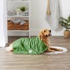 Dii Hunter Green Stripe Embroidered Paw Pet Towel - 4 of 4