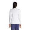 Lands' End Women's Supima Cotton Fitted Long Sleeve Turtleneck - 2 of 4