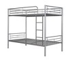 Whisen Metal Bunk Bed with Ladder - 3 of 4