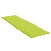 vidaXL Sun Lounger Cushion Bright Green 78.7 in.x19.7 in.x1.2 in. Oxford Fabric - image 4 of 4